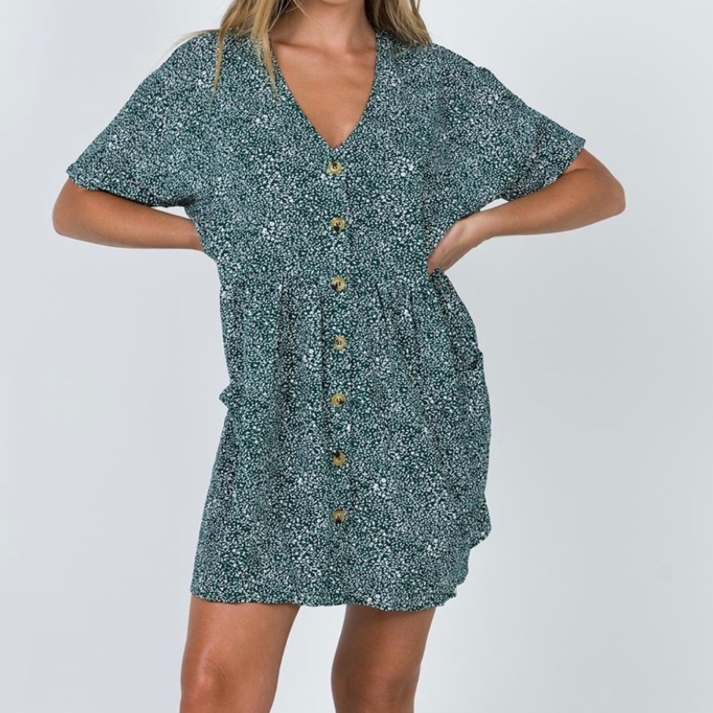 Green Princess Polly Sundress